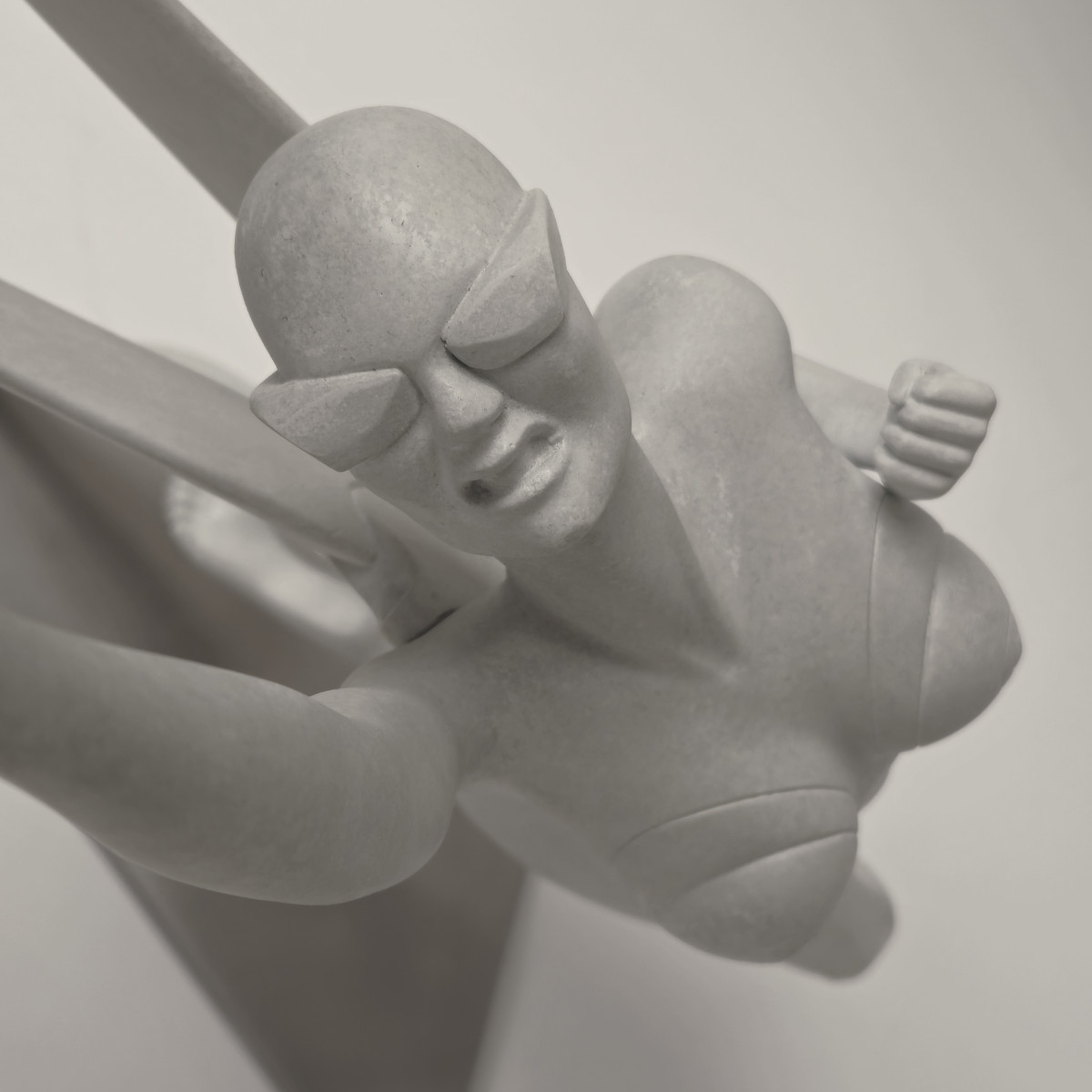 Sculpturen hand van god wit 4a