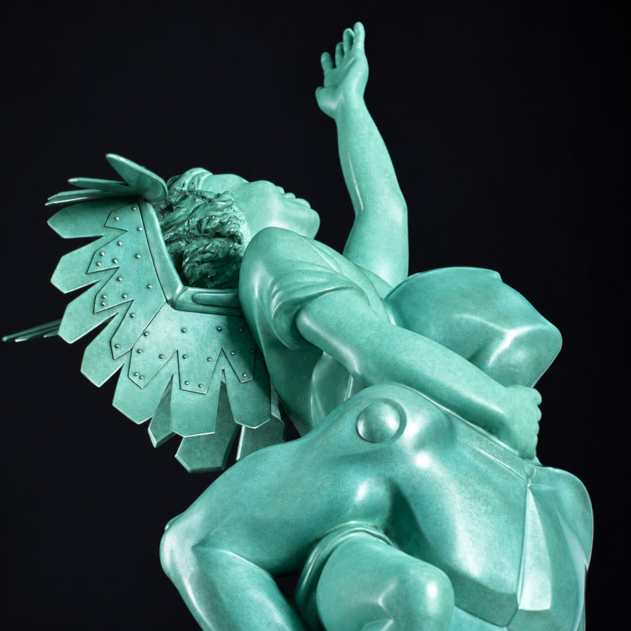 Sculpturen ik geef je vleugels detail